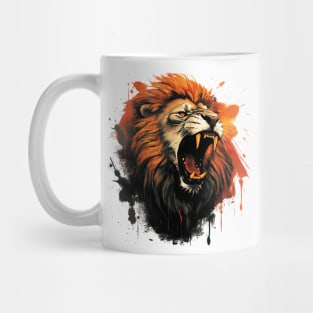 roaring lion Mug